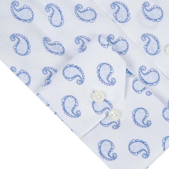 DAMAT Slim Fit Paisley Shirt - Picture 4 of 5